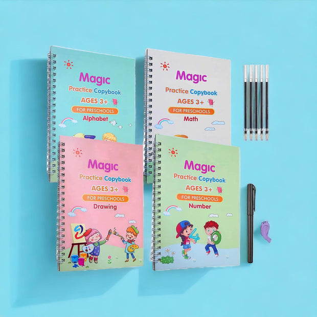Cahier d'écriture magique - encre magique, cahier d'apprentissage – YUNII  STORE