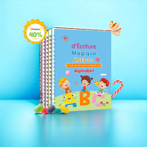 Cahier magique d'écriture pour enfants - Améliorez les compétences en  écriture de votre enfant – Passion Bébé