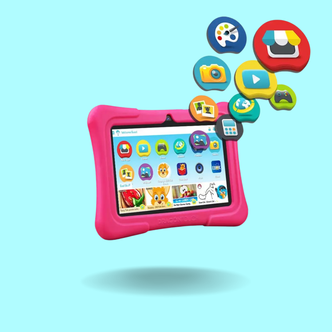 🤩 Meilleure tablette éducative et interactive dédiée aux enfants de 3 à 10  ans ! 📶 Bluetooth & Wifi 🛑 Contrôle parental et limitation d'utilisation  📸, By Smartoon Club